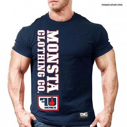 MONSTA M-TEE-335-NY Футболка "GO AWAY NAVY" 