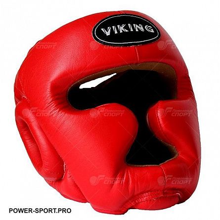 VIKING C197-RD Шлем боксерский тренировочный кожа
