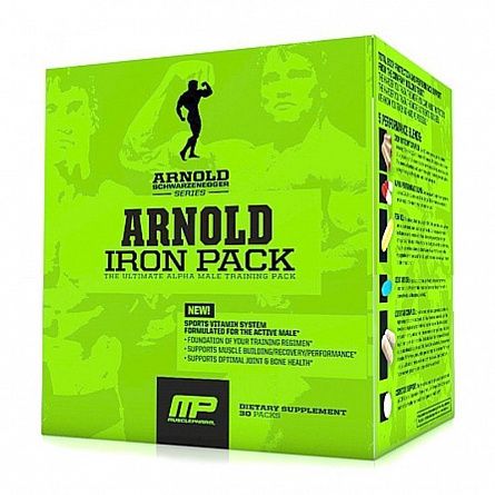 фото MUSCLEPHARM Arnold Iron Pack 30 пак