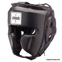 CLINCH C132-BK Шлем боксерский тренировочный Punch