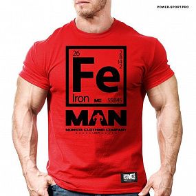 MONSTA M-TEE-328-RD Футболка "IRON ELEMENT RED" MONSTA M-TEE-328-RD Футболка "IRON ELEMENT RED"