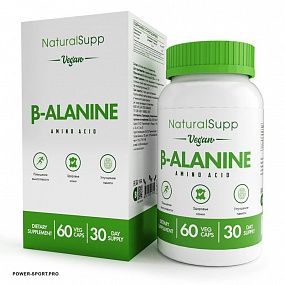 фото NATURAL SUPP B-Alanine Vegan 650 мг 60 капс