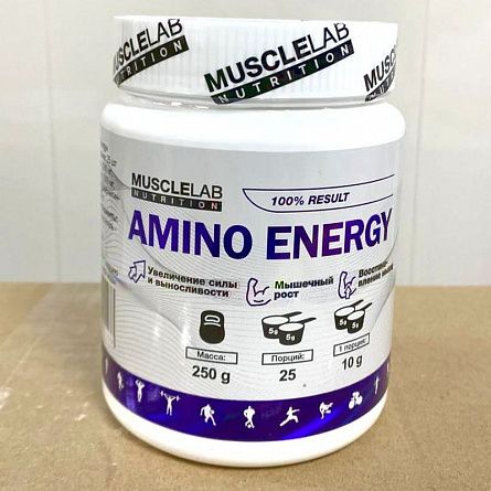 фото MUSCLELAB NUTRITION Amino Energy 250 г