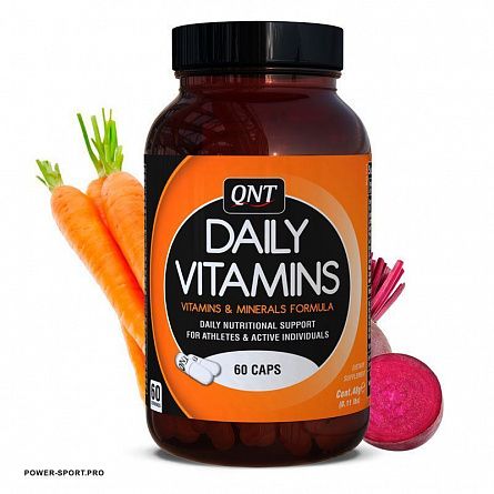 фото QNT Daily Vitamins 60 капс