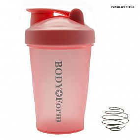 фото BODY-FORM BF-SHB01-400 Pink Шейкер спортивный 400 мл фото BODY-FORM BF-SHB01-400 Pink Шейкер спортивный 400 мл