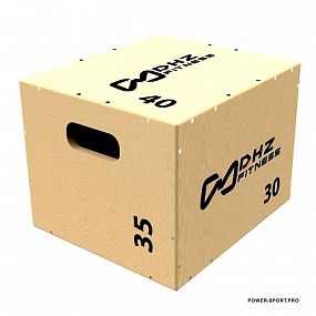 PROFI-FIT SOFT PLYO BOX Универсальный разборный, фанера, 3 в 1, 30-35-40  см