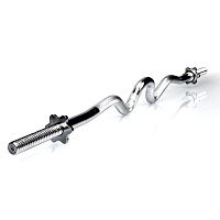 PROFI-FIT Гриф Ф26 W-образный, хват 28 мм, замок-гайка, хром 