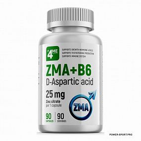 фото 4ME NUTRITION ZMA+B6 & D-Aspartic acid 90 капс