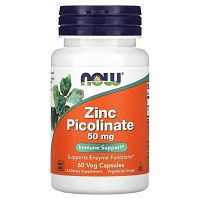 фото NOW Zinc Picolinate 50 мг 60 капс