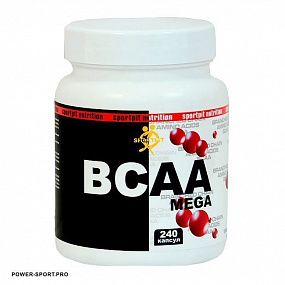 фото SPORTPIT BCAA Mega Caps 240 капс