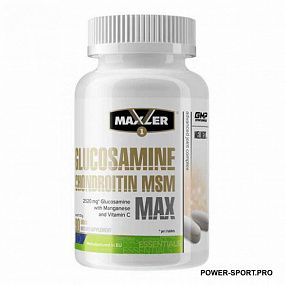фото MAXLER Glucosamine-Chondroitin-MSM MAX 90 таб.