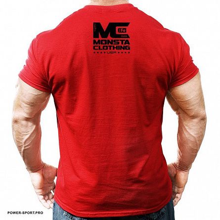 MONSTA M-TEE-328-RD Футболка "IRON ELEMENT RED" 