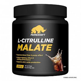 фото PRIME KRAFT L-Citrulline Malate 200 г. фото PRIME KRAFT L-Citrulline Malate 200 г.