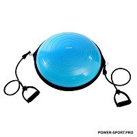 STARFIT GB-502 PRO Полусфера "BOSU" с эспандерами, с насосом STARFIT GB-502 PRO Полусфера "BOSU" с эспандерами, с насосом