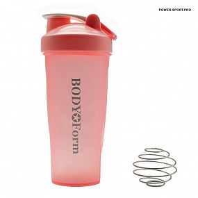 фото BODY-FORM BF-SHB02-600 Pink Шейкер спортивный 600 мл фото BODY-FORM BF-SHB02-600 Pink Шейкер спортивный 600 мл