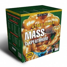 фото ATLET POWER Mass + креатин 6000 г фото ATLET POWER Mass + креатин 6000 г