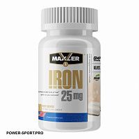 фото MAXLER Iron 25 mg 90 капс.