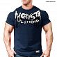 MONSTA M-TEE-233-NY Футболка "BRUTAL GAINZ NAVY" MONSTA M-TEE-233-NY Футболка "BRUTAL GAINZ NAVY"