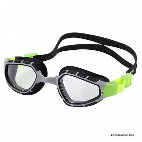 ALPHA CAPRICE AD-G6100 Black/Green/Grey Очки для плавания взрослые