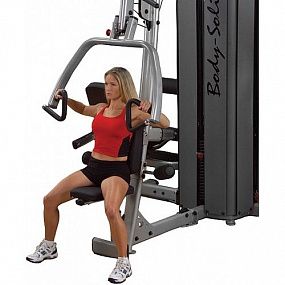 BODY SOLID DPLS-S Четырехстековая мультистанция. Двухпозиционный тренажер - жим и верхняя тяга BODY SOLID DPLS-S Четырехстековая мультистанция. Двухпозиционный тренажер - жим и верхняя тяга