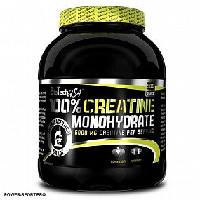 фото BIO TECH 100% Creatine Monohydrate 500 г