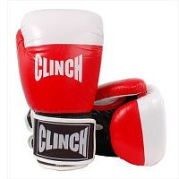 CLINCH C244-RD Перчатки боксерские, кожа