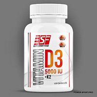 фото ELITE SPORT FOOD Vitamin D3+K2 90 таб