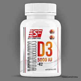 фото ELITE SPORT FOOD Vitamin D3+K2 90 таб