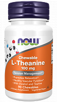 фото NOW L-Theanine 100 мг 90 капсул