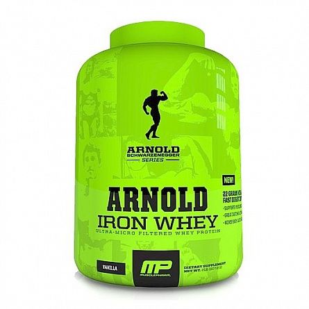 фото MUSCLEPHARM Arnold Iron Whey 2270 г