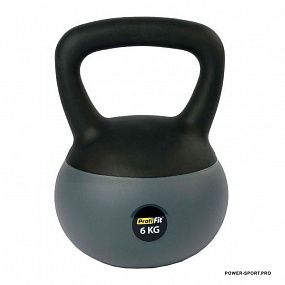 PROFI-FIT Гиря PVC с жесткой ручкой  6 кг