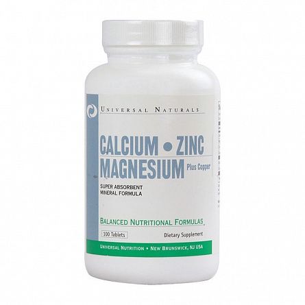 фото UNIVERSAL Calcium-Zinc-Magnesium 100 т