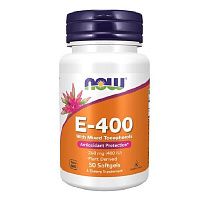 фото NOW E-400 MIXED TOC 50 капсул