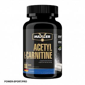 фото MAXLER Acetyl L-Carnitine EU 100 vegan caps