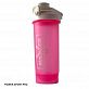 MAXLER Shaker Pro W/Lock 700 ml - White+Pink
