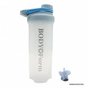 фото BODY-FORM BF-SHB03-700 Blue Шейкер спортивный 700 мл фото BODY-FORM BF-SHB03-700 Blue Шейкер спортивный 700 мл
