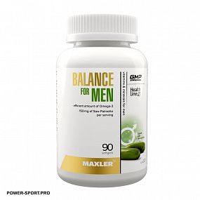 фото MAXLER Balance for Men 60 капс