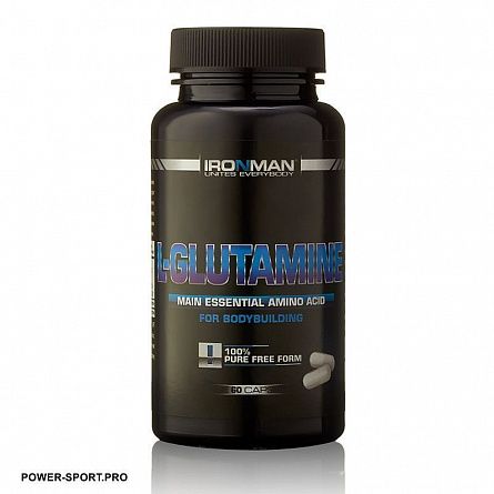 фото IRONMAN L-Glutamine 60 капс