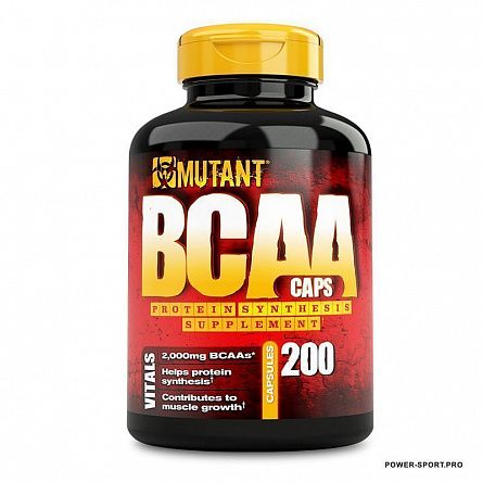 фото MUTANT BCAA 200 капс