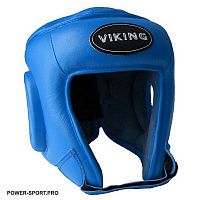 VIKING C192-BE Шлем боксерский боевой кожа