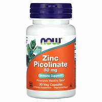 фото NOW Zinc Picolinate 50 мг 30 капс