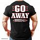 MONSTA M-TEE-335-BK Футболка "GO AWAY BLACK" MONSTA M-TEE-335-BK Футболка "GO AWAY BLACK"