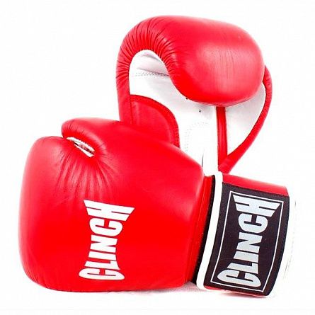 CLINCH C246-RD Перчатки боксерские, кожа