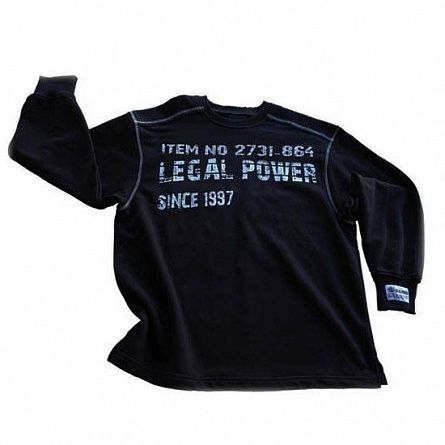 LEGAL POWER LP-2731-864\BK Свитер "Power Item" 