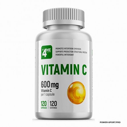 фото 4ME NUTRITION Vitamin C 600 mg 120 капс