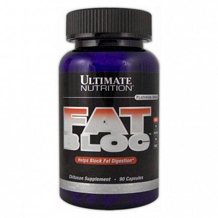фото ULTIMATE NUTRITION Fat bloc 500 мг Chitosan 90 к