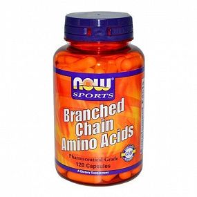 фото NOW Branch-Chain Amino 120 капс.