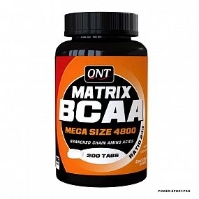 фото QNT Matrix BCAA 4800 200 таб