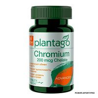 фото PLANTAGO Chromium Chelate № 60 капс