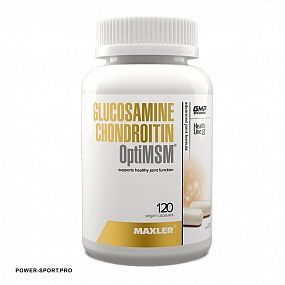 фото MAXLER Glucosamine-Chondoitin-Opti MSM 120 капс.
